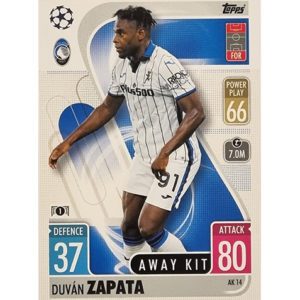 Topps Champions League Extra 2021/2022 AK 14 Duvan Zapata