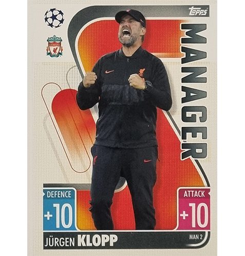 Topps Champions League Extra 2021/2022 MAN 02 Jürgen Klopp