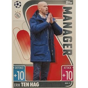 Topps Champions League Extra 2021/2022 MAN 22 Erik Ten Hag