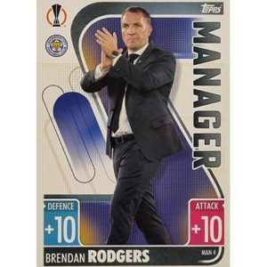 Topps Champions League Extra 2021/2022 MAN 04 Brendan Rodgers