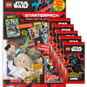 LEGO Star Wars Serie 3 Trading Cards - Starterpack + 5x Booster