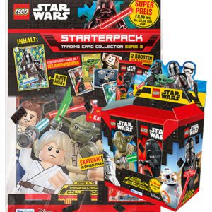 LEGO Star Wars Serie 3 Trading Cards - Starterpack + Display
