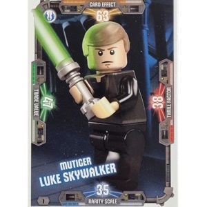 LEGO Star Wars Serie 3 Trading Cards - Nr 001 Mutiger Luke Skywalker