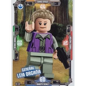 LEGO Star Wars Serie 3 Trading Cards - Nr 007 General Leia Organa