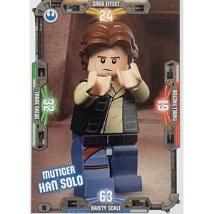 LEGO Star Wars Serie 3 Trading Cards - Nr 010 Mutiger Han Solo