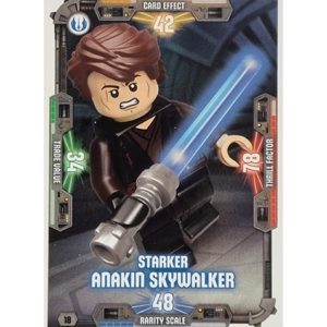 LEGO Star Wars Serie 3 Trading Cards - Nr 018 Starker Anakin Skywalker