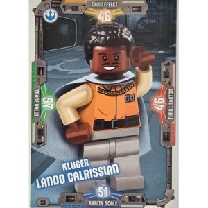 LEGO Star Wars Serie 3 Trading Cards - Nr 033 Kluger Lando Calrissian