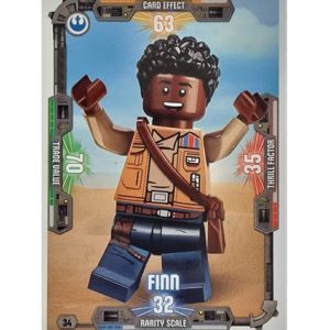 LEGO Star Wars Serie 3 Trading Cards - Nr 034 Finn