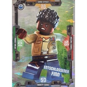 LEGO Star Wars Serie 3 Trading Cards - Nr 035 Entschlossener Finn