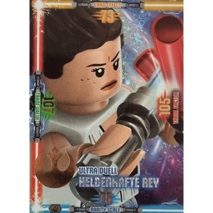 LEGO Star Wars Serie 3 Trading Cards - Nr 041 Ultra Duell Heldenhafte Rey
