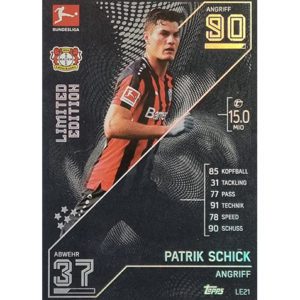 Topps Match Attax Extra 2021/22 Bundesliga - LE 21 Patrick Schick