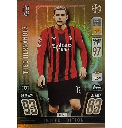 Topps Champions League Extra 2021/2022 LE 12 Theo Hernandez