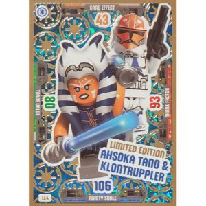 LEGO Star Wars Serie 3 Trading Cards - LE 4 Ahsoka Tano & Klontruppler