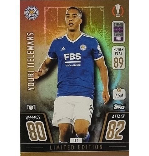 Topps Champions League Extra 2021/2022 LE 05 Youri Tielemans