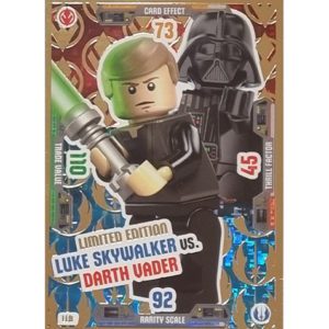 LEGO Star Wars Serie 3 Trading Cards - LE 8 Luke Skywalker vs. Darth Vader