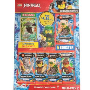 Lego Ninjago Serie 7 Trading Cards Geheimnisse der Tiefe - 1x Multipack 2 LE 22 Legendärer Meister Yang