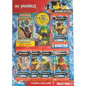 Lego Ninjago Serie 7 Trading Cards Geheimnisse der Tiefe - 1x Multipack 2 LE 23 Epischer Zane vs Nindroid