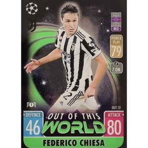 Topps Champions League Extra 2021/2022 OUT 12 Federico Chiesa
