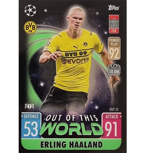 Topps Champions League Extra 2021/2022 OUT 15 Erling Haaland
