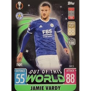 Topps Champions League Extra 2021/2022 OUT 05 Jamie Vardy