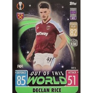 Topps Champions League Extra 2021/2022 OUT 06 Declan Rice
