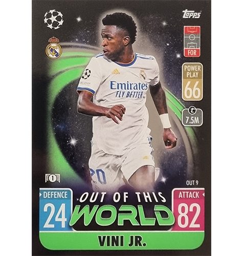 Topps Champions League Extra 2021/2022 OUT 09 Vini Jr.
