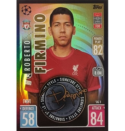 Topps Champions League Extra 2021/2022 SIG 03 Roberto Firmino