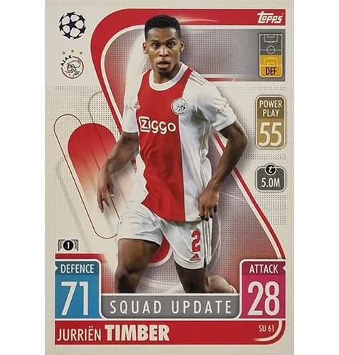 Topps Champions League Extra 2021/2022 SU 61 Jurrien Timber