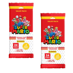 Panini Super Mario Trading Cards - 2x Fat Pack Booster