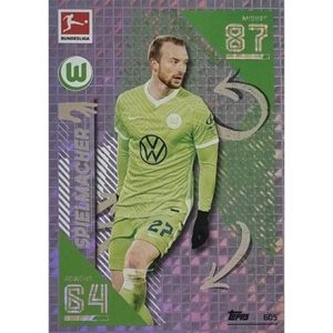 Topps Match Attax Extra 2021/22 Bundesliga Nr - 605 Maximilian Arnold Spielmacher