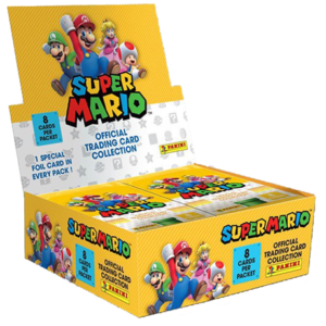 Panini Super Mario Trading Cards - 1x Display je 18 Booster