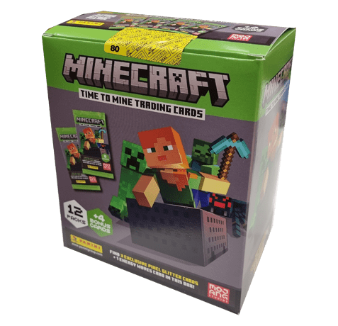 Panini Minecraft 2 Trading Cards Time To Mine - Mega Box