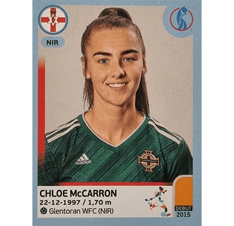 Panini Frauen EM 2022 Sticker - Nr 106 Chloe McCarron