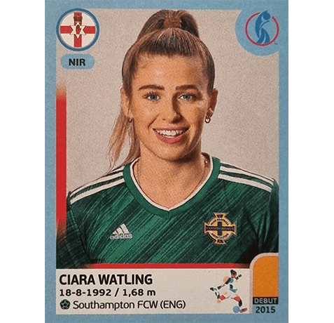 Panini Frauen EM 2022 Sticker - Nr 108 Ciara Watling