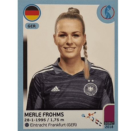 Panini Frauen EM 2022 Sticker - Nr 116 Merle Frohms