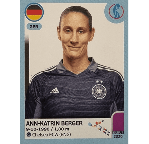 Panini Frauen EM 2022 Sticker - Nr 118 Ann-Katrin Berger