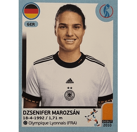 Panini Frauen EM 2022 Sticker - Nr 128 Dzsenifer Marozsan