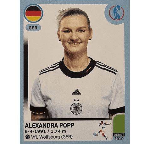 Panini Frauen EM 2022 Sticker - Nr 134 Alexandra Popp