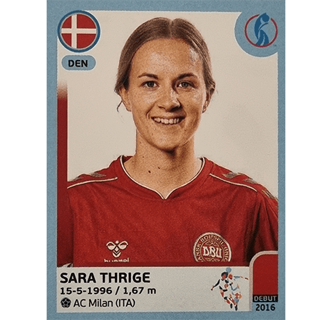 Panini Frauen EM 2022 Sticker - Nr 139 Sara Thrige