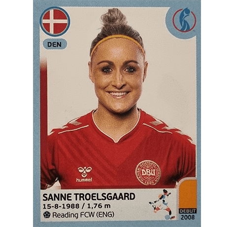 Panini Frauen EM 2022 Sticker - Nr 147 Sanne Troelsgaard