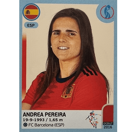 Panini Frauen EM 2022 Sticker - Nr 161 Andrea Pereira