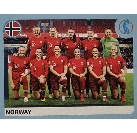 Panini Frauen EM 2022 Sticker - Nr 017 Norway