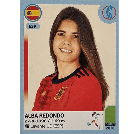 Panini Frauen EM 2022 Sticker - Nr 173 Alba Redondo