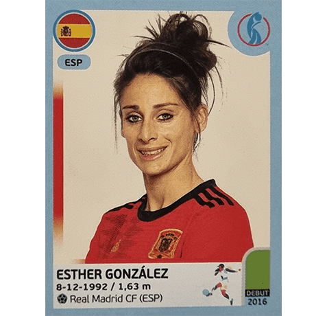Panini Frauen EM 2022 Sticker - Nr 175 Esther Gonzalez
