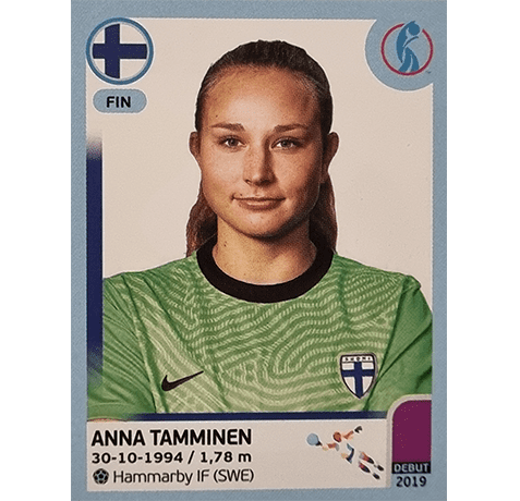Panini Frauen EM 2022 Sticker - Nr 180 Anna Tamminen