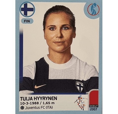 Panini Frauen EM 2022 Sticker - Nr 182 Tuija Hyyrynen