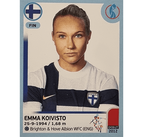 Panini Frauen EM 2022 Sticker - Nr 183 Emma Koivisto