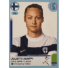 Panini Frauen EM 2022 Sticker - Nr 195 Juliette Kemppi