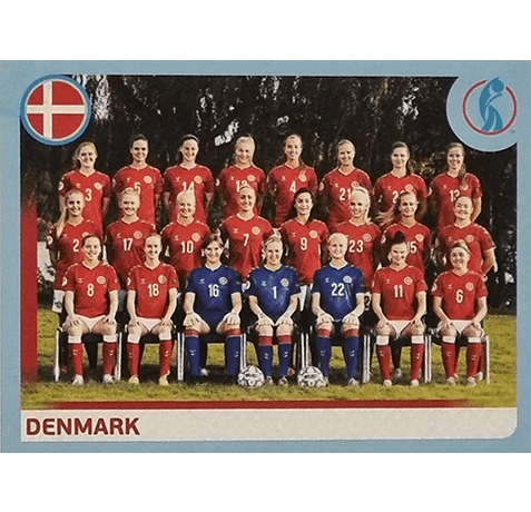 Panini Frauen EM 2022 Sticker - Nr 020 Denmark