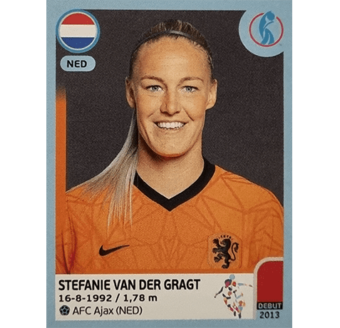 Panini Frauen EM 2022 Sticker - Nr 203 Stefanie van der Gragt